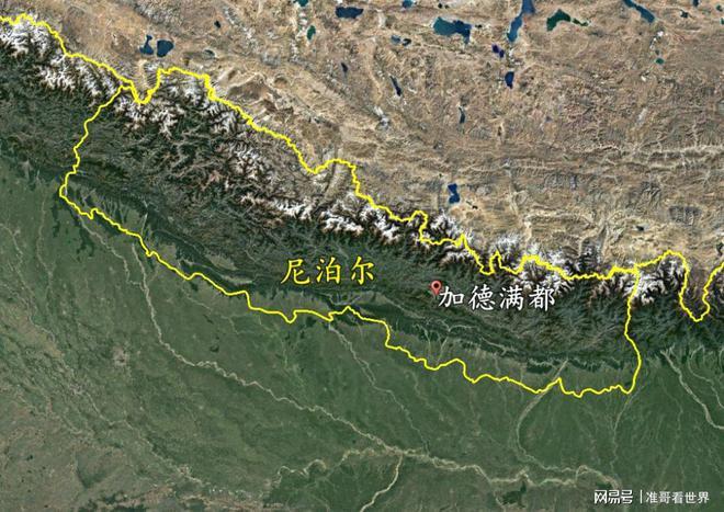 中国尼泊尔边境线